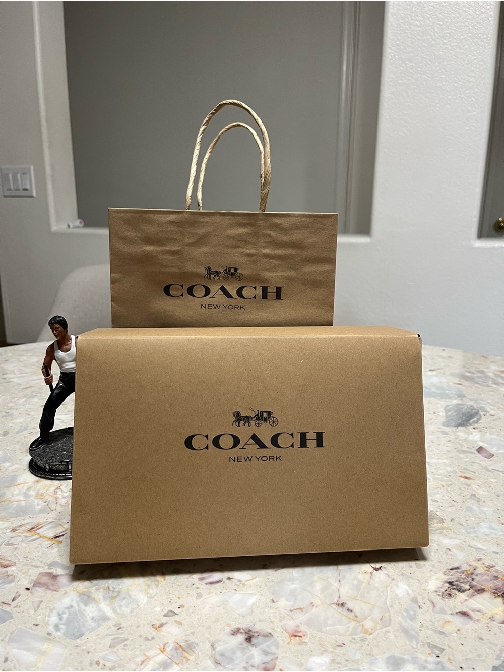 Bundle NEW Coach Gift Box with Shopping Bag